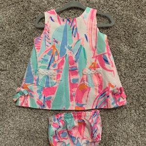 Lily Pulitzer baby dress 6-12 months